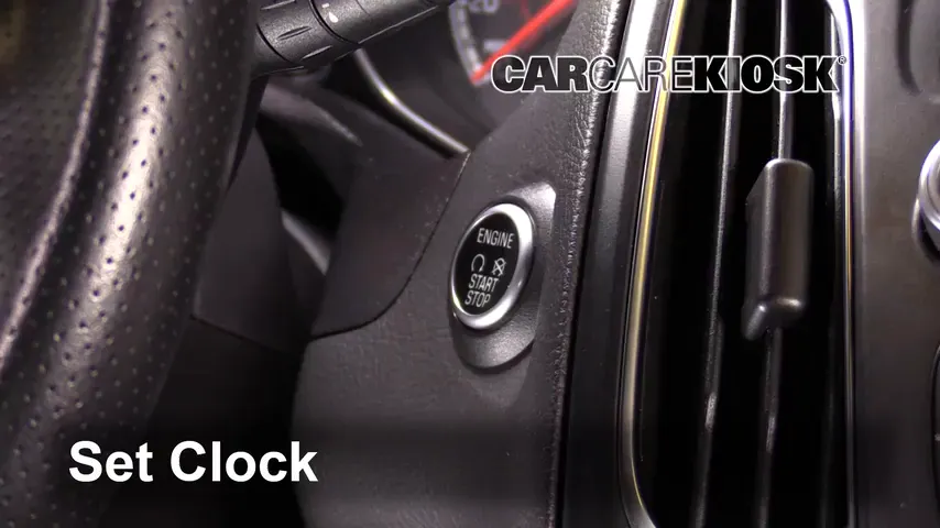 2016 Ford Focus ST 2.0L 4 Cyl. Turbo Clock